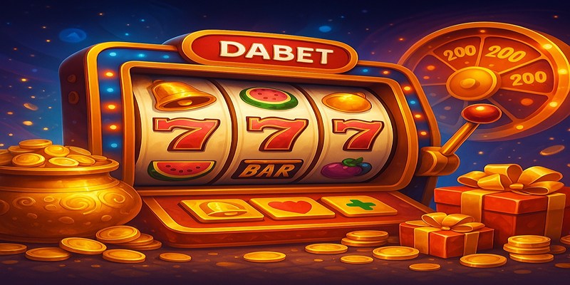 Slot Game Dabet có đồ họa đẹp, thưởng đa dạng, cơ hội thắng lớn