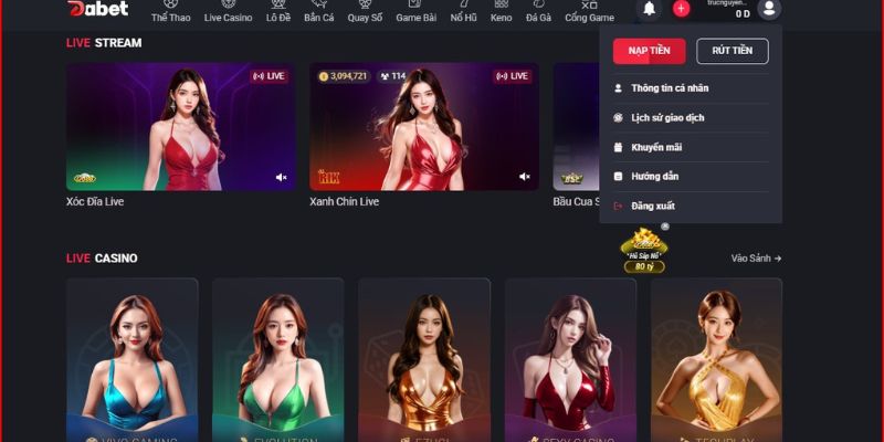 Những quy định cần thiết để rút tiền Dabet thuận lợi